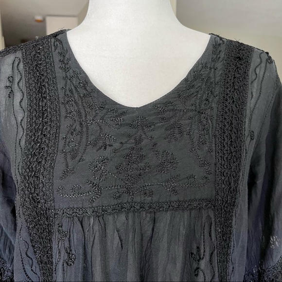 Boho Embroidered tunic - Picture 4 of 9